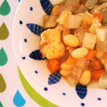 ぐりtoぐら's cooksnap of when they made 【あと一品】大豆と大根と挽肉の煮物.