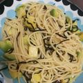 LANAROY's cooksnap of when they made 混ぜるだけ！アボカドの塩昆布パスタ.