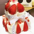 みのっクマ's cooksnap of when they made 食パンで♪１歳の誕生日ケーキ【離乳食】.