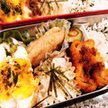 あいらもると's cooksnap of when they made 二つ折りにしない お弁当目玉焼き〜☆.