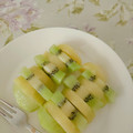 節約セレブ's cooksnap of when they made キウイの切り方、盛り付け♪.