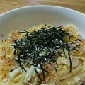 クック美月's cooksnap of when they made 長いもと梅のパスタ.