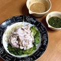 hanausa82's cooksnap of when they made 豚しゃぶ鍋の絶品ゴマダレ♡.