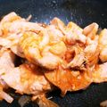 nachichoco's cooksnap of when they made 洋食屋さんのポークチャップ風肉炒め.