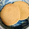 くーみんちゃん's cooksnap of when they made 赤ちゃんの♡きなこパンケーキ.