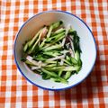 えつエツ's cooksnap of when they made ハムとキュウリだけサラダ.