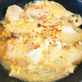 智恵ちゃんのつく恋慕's cooksnap of when they made 簡単美味いざる蕎麦つゆで鶏胸肉の親子丼.