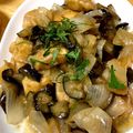 クックZM7PWE☆'s cooksnap of when they made なすと胸肉の味噌ダレ炒め♪.
