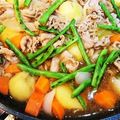 ゆいmaru3's cooksnap of when they made インゲンが美味の肉じゃが.