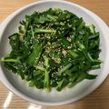 あむあむろ's cooksnap of when they made ニラと海苔のナムル.