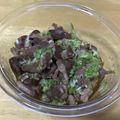 ちぃちゃん。。。's cooksnap of when they made 砂肝の塩ダレ～(⌒‐⌒).