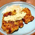 GoGo島みかん's cooksnap of when they made (塩麹漬け)鶏むね肉チキン南蛮フライパン.