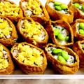 ささやかキッチン's cooksnap of when they made いなりずし二種（梅ちりめん・そぼろ）.