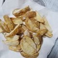 mocao's cooksnap of when they made 手作りフライドポテト.