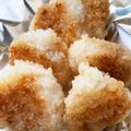 agoagoago's cooksnap of when they made 鰹節入りꕤバター醤油焼きおにぎり.