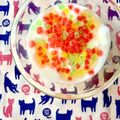ふたごゆき's cooksnap of when they made ❁フルーツミックスゼリーヨーグルト❁.