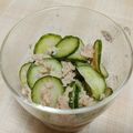 やっぺ841's cooksnap of when they made キュウリとツナの酢もの.