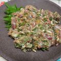 ジョンリークッカー's cooksnap of when they made 薬味たっぷり！あじのなめろう.