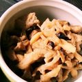 きえまま's cooksnap of when they made 豚とマイタケのオイマヨ炒め.