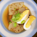 ももたももた's cooksnap of when they made 【大根と鶏と卵の煮物】.