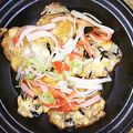 ももたももた's cooksnap of when they made 長芋豆腐の揚げ出しカニカマ餡.