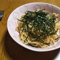 野菜係's cooksnap of when they made 明太バターのパスタ.