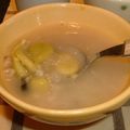 みやっちゅ's cooksnap of when they made 雑穀スープ～空豆ともちきび.