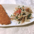 yesmama's cooksnap of when they made 簡単5分☆えのきとかいわれの梅かつお和え.