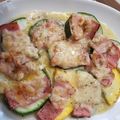 ブンブンさん's cooksnap of when they made ズッキーニ＆ベーコンのチーズ焼き☆.
