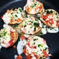 metabo3号's cooksnap of when they made しいたけとミニトマトのチーズ焼き.