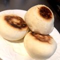 恋桃〔れもん〕's cooksnap of when they made 発酵なし☆簡単フライパンでパン.