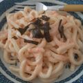 ティアリン's cooksnap of when they made クリーミーたらこうどん♡.