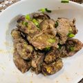 ちょっっぱ's cooksnap of when they made ニンニク塩レバー.