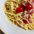 のっとそん's cooksnap of when they made 夏に食べたい！トマトとツナの冷製パスタ.