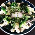 おやじCOOKING's cooksnap of when they made ブロッコリーでぶっかけ蕎麦.