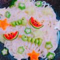 まりえmy's cooksnap of when they made 七夕☆飾り付け♡そうめん♡.