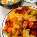 へいへいへーいしばた's cooksnap of when they made 簡単☆フライパンひとつで、基本の酢豚.