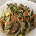 ♪さ♪'s cooksnap of when they made フライパン1つで♡そーめんチャンプル♡.