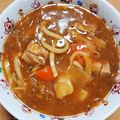 zuuyan's cooksnap of when they made スープカレーをリメイク♥カレーうどん鍋.