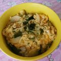 クック083103☆'s cooksnap of when they made ハイカラ丼に海苔を足して「のり玉丼」.
