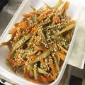 sakataka51's cooksnap of when they made 基本☆きんぴらごぼう.