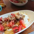 つかちゃんのハニー's cooksnap of when they made 混ぜるだけ☆簡単トマトと鯖缶の冷製パスタ.
