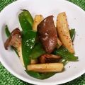 painwood's cooksnap of when they made お弁当に♡エリンギとピーマンのピリ辛炒め.