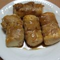ＮＡＯＭＭ's cooksnap of when they made 節約肉巻き豆腐～.