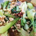 ☆パセリ☆☆☆☆☆☆'s cooksnap of when they made 青梗菜の挽肉オイスター炒め.