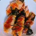 まりえmy's cooksnap of when they made なすの豚肉巻き.