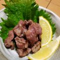 ねねしばこ's cooksnap of when they made 砂肝の塩レモン炒め.