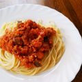 greentmt's cooksnap of when they made 豚ひき肉deミートソース.
