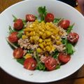 野菜係's cooksnap of when they made トマトとコーンのサラダ(^_^).