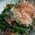 あゆたっくん's cooksnap of when they made 旨い♪ほうれん草のとろろ昆布.